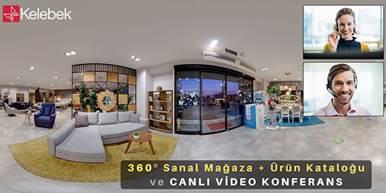 Kelebek Mobilya Mağaza Sanal Tur, Bursa